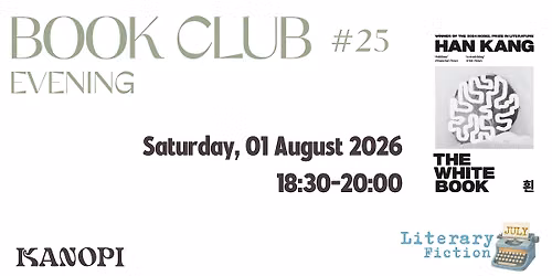 Book Club 25 - Evening: The White Book by Han Kang