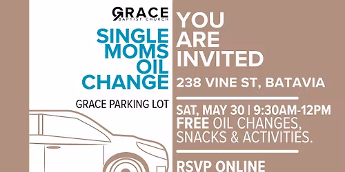 Single Moms Oil Change