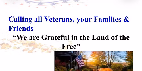 Thanksgiving Day Meal at VFW 1670 Laconia