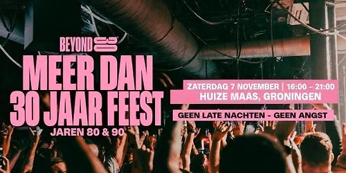 80s &amp; 90s Over 30s Daytime Clubbing - GRONINGEN \ud83d\udd7a