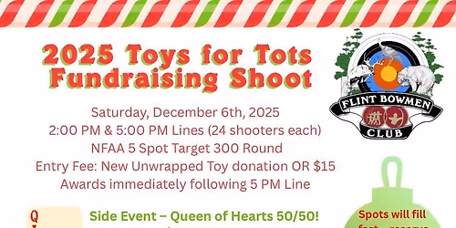 2025 Toys for Tots Fundraising Shoot