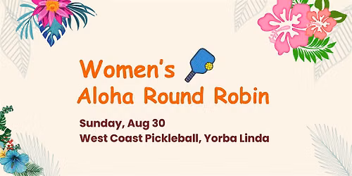 Women's Pickleball Round Robin