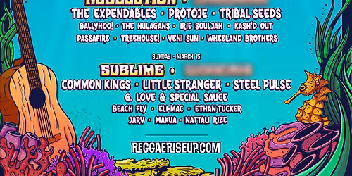 Reggae Rise Up Florida - 2 Day Pass (Friday & Saturday)