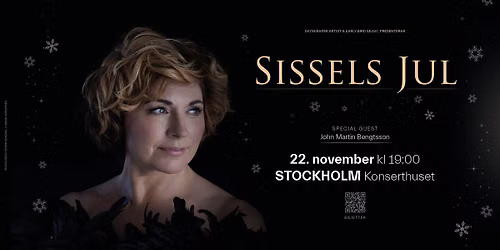 SISSELS JUL 2026 | Konserthuset, STOCKHOLM | 22.11.26