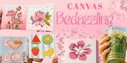 Canvas Bedazzling & Craft Drinks - Matcha, Lattes & Teas in Arlington VA