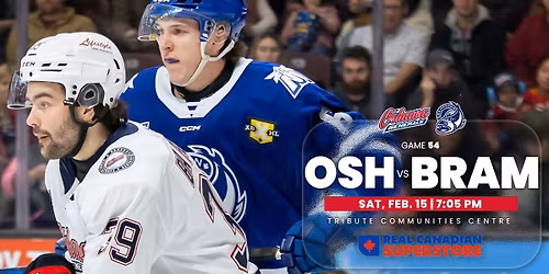 Brampton Steelheads vs. Oshawa Generals