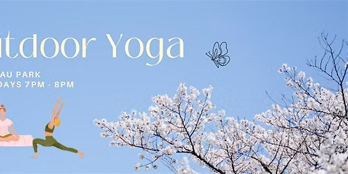 Outdoor Yoga - Every Tuesday 7pm - 8pm - Monceau Park