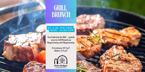 Grill Brunch an Pfingsten