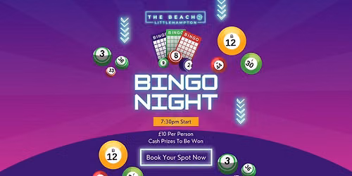 Beach Bingo