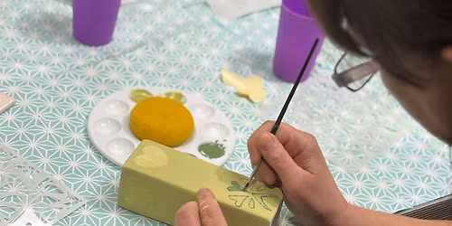 Half Term Pottery Painting at Board in the City