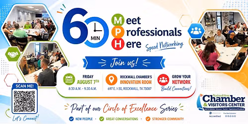 60 MPH (Meet Professionals Here) Speed Networking
