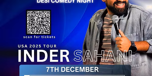 INDER SAHANI - Stand UP Comedy Live