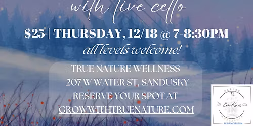 Winter Solstice Grounding with Live Cello