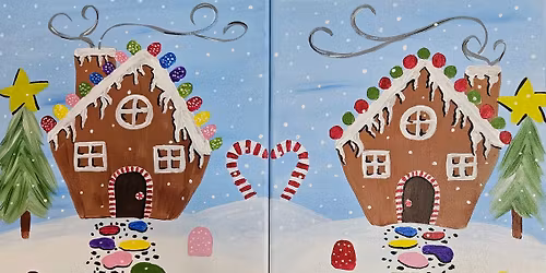 \ud83c\udf84\u2728 Make Merry & Bright! Parent & Me - Gingerbread House - Grape Kids Class