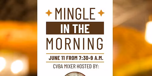 CVBA & Veroni Cafe Mingle in the Morning June 