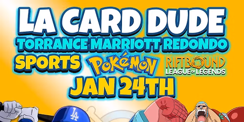 LA Card Dude Show Marriott Torrance Jan 24th