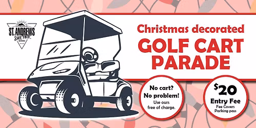 St. Andrews Christmas Golf Cart Parade \ud83c\udf85