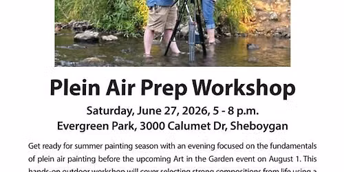 Plein Air Prep Workshop with Rob Burkhard and Tracy Bezesky