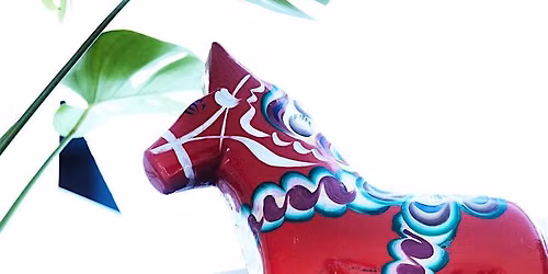 Decorate your own Dala Horse! 4th & 5th of July