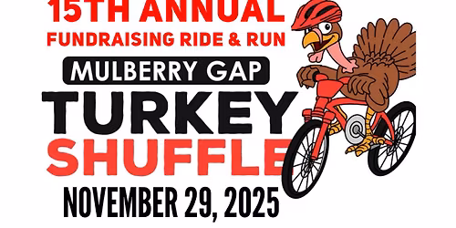 Turkey Shuffle Fundraising Ride & Run! (Nov. 29, 2025)