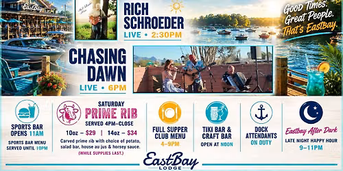 Chasing Dawn - Rich Schroeder Two Show Saturday