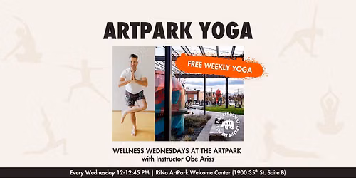 RiNo ArtPark Yoga at Arkins Park with Obe Ariss (free!)