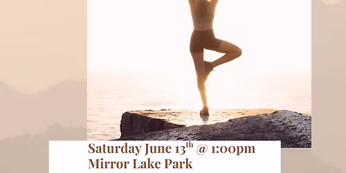 Yin Yoga at Mirror Lake Park