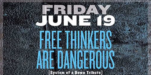 Free Thinkers Are Dangerous Falling To Pieces & Victims Of Circumstance