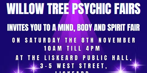 Liskeard mind, body and spirit fair