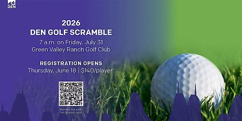 2026 DEN Golf Scramble - Payment Link Will Be Sent Following Registration