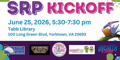 Summer Reading Program (SRP) Kickoff Event: Unearth a Story