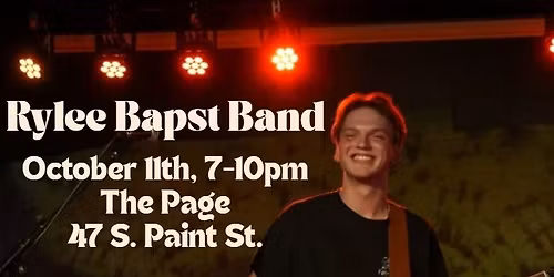 Rylee Bapst Band LIVE at The Page