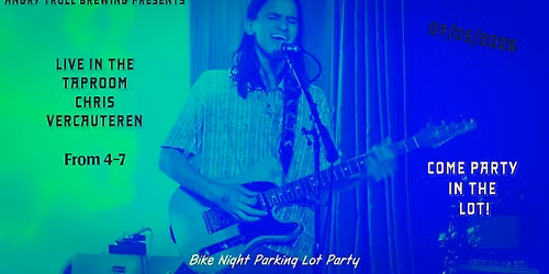 BIKE NIGHT WITH -CHRIS VERCAUTEREN- LIVE IN THE TAPROOM!!