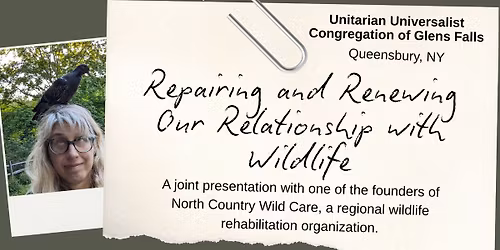 UU Service: Our Relationship With Wildlife