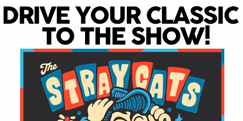 Stray Cats at the Rose - Classic Car Parking Area