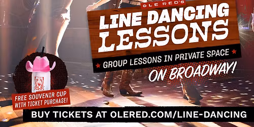 Line Dancing Lessons \u2b50 Ole Red Nashville