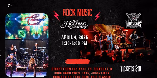 VINYL CATS & CRIMSON COIL ~ An afternoon of Classic & Hard Rock