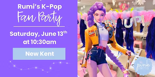 Rumi's K-Pop Fan Party (ages 2+)
