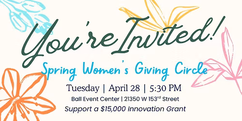 OPSF Women's Giving Circle Spring Event