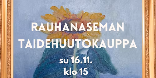 Taidehuutokauppa \/\/ Art auction