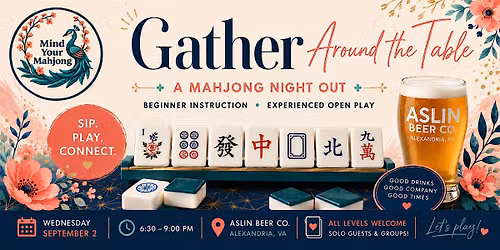 Gather Around the Table: A September Mahjong Social