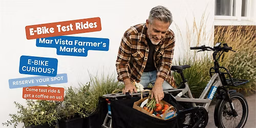 Mar Vista Free E-bike Test Rides | Wombi Pop-Up \u2013 Sunday August 16th