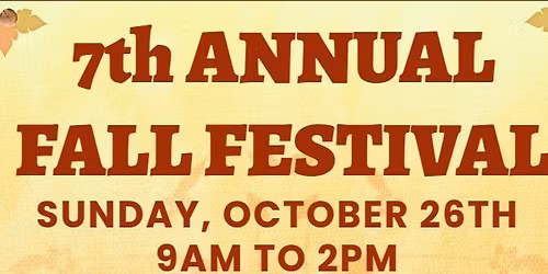 7th Annual Fall Festival