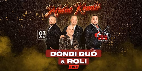 Mulat Koml\u00f3 w\/ D\u00f6ndi Du\u00f3 Live | Zr\u00ednyi Klub 04\/03