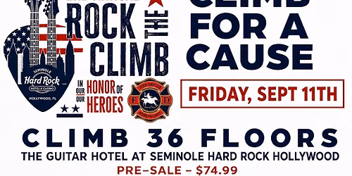 2nd Annual Rock The Climb - 9\/11 Memorial Stair Climb
