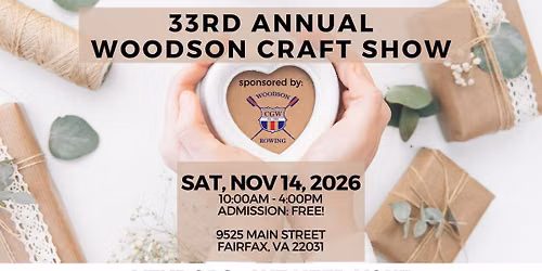 33rd Annual Woodson Craft Show!