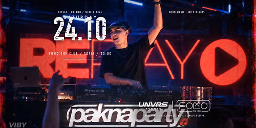 24.10 REPLAY | SATURDAY @ FOMO the Club SOFIA