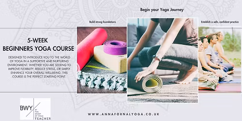 5-Week Beginners Yoga Course 