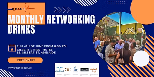 Monthly DutchSA Networking Drinks - June 2026
