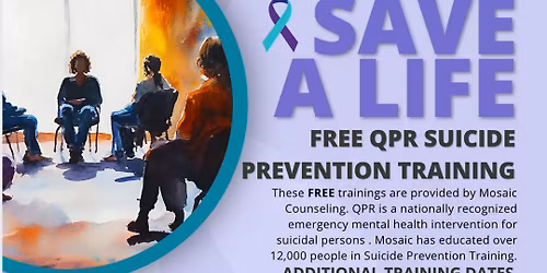 Free QPR Suicide Prevention Training